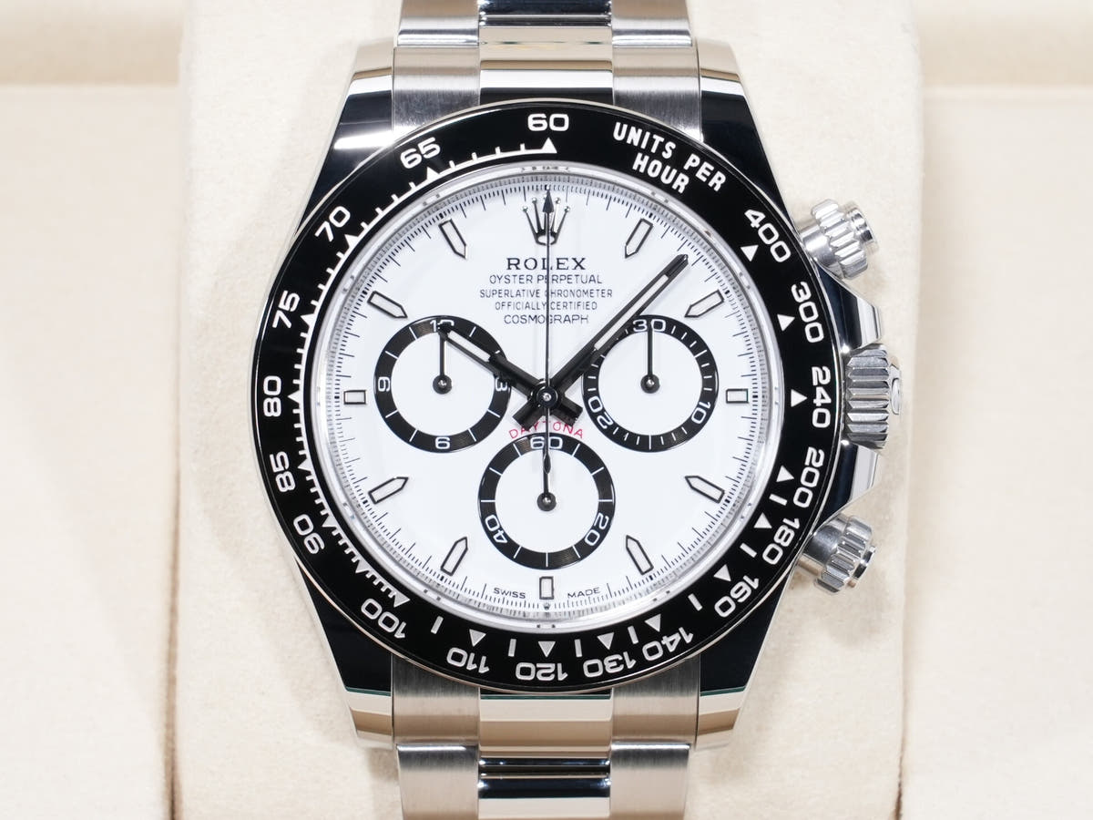 ロレックス デイトナ Ref.126500LN SS ホワイト文字盤 未使用 6xqffm99