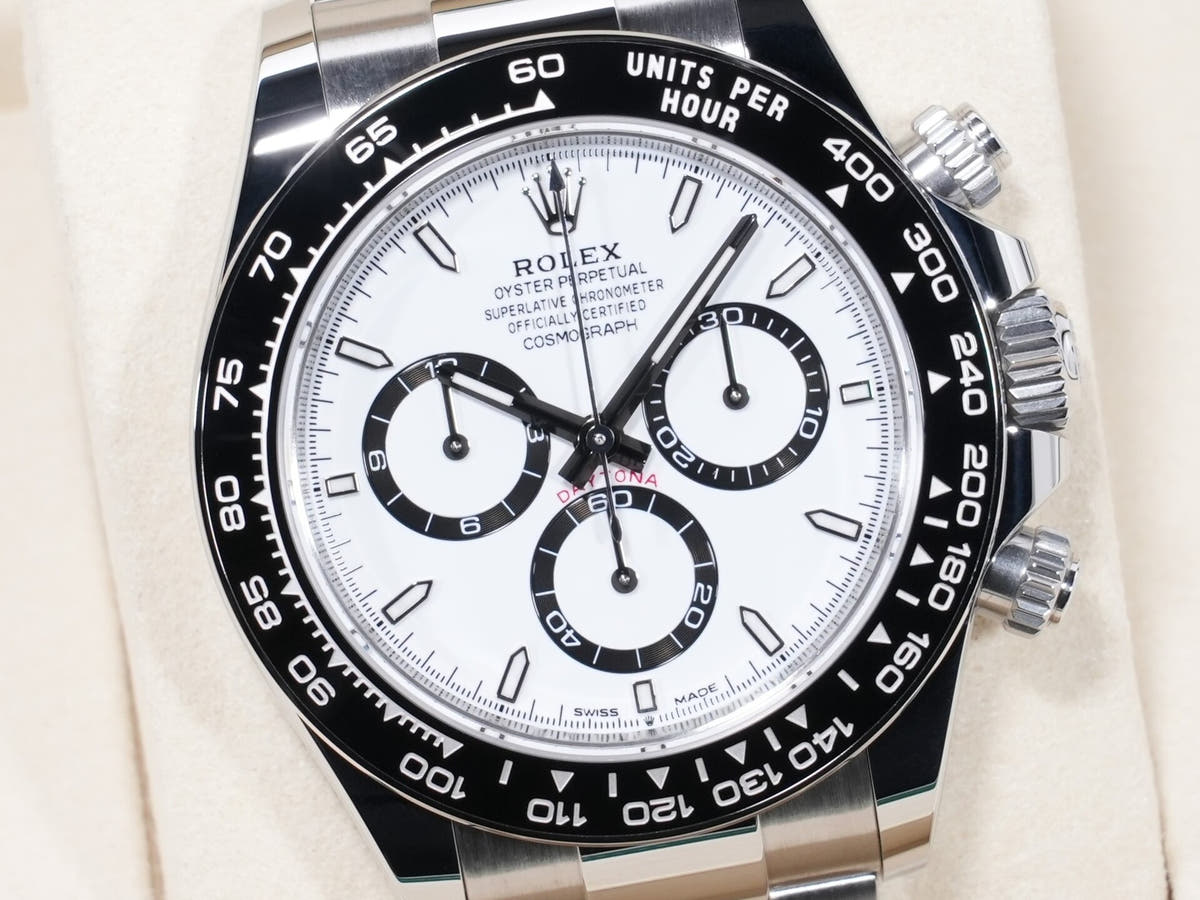 ロレックス デイトナ Ref.126500LN SS ホワイト文字盤 未使用 6xqffm99