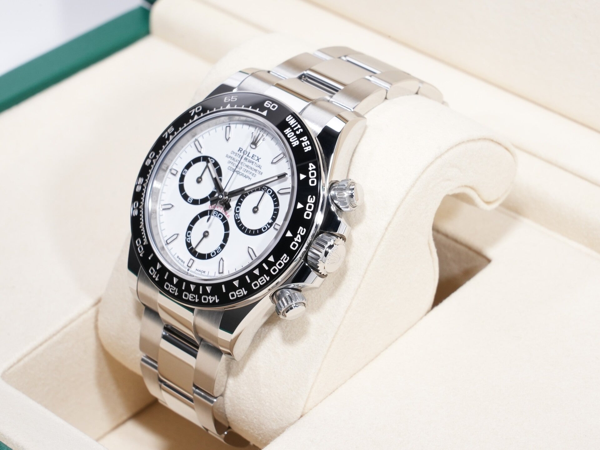 ロレックス デイトナ Ref.126500LN SS ホワイト文字盤 未使用 6xqffm99