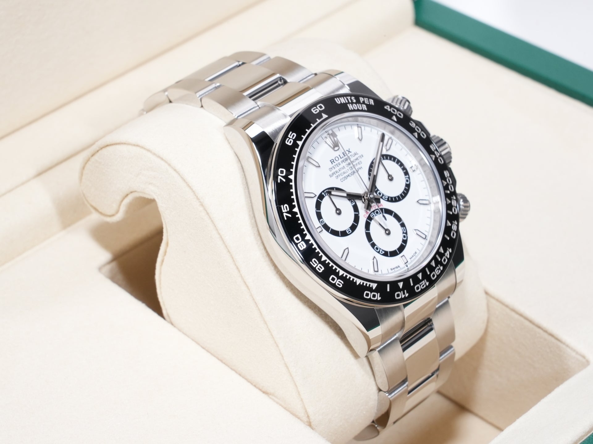 ロレックス デイトナ Ref.126500LN SS ホワイト文字盤 未使用 6xqffm99