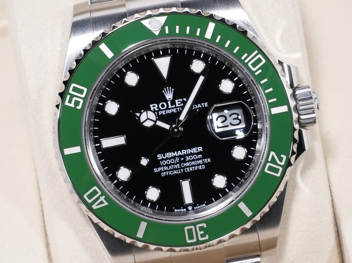 ロレックス サブマリーナー デイト Ref.126610LV SS ブラック文字盤 未使用 bd5yi68t