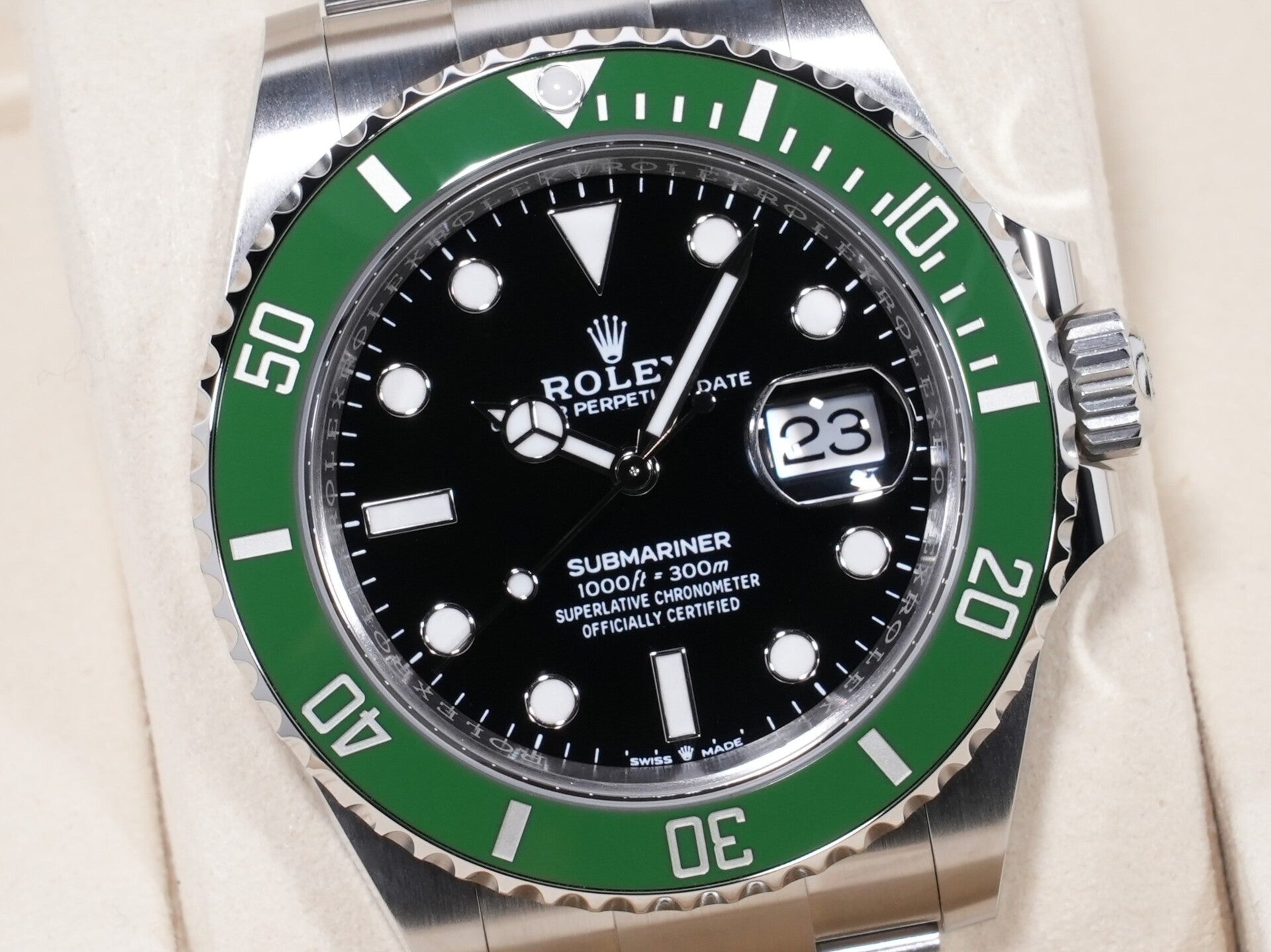 ロレックス サブマリーナー デイト Ref.126610LV SS ブラック文字盤 未使用 bd5yi68t