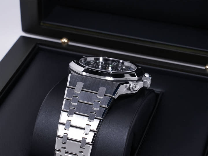 オーデマピゲ ロイヤルオーク クロノグラフ 50周年記念 Ref.26240ST.OO.1320ST.04 ステンレススチール カーキグリーン文字盤