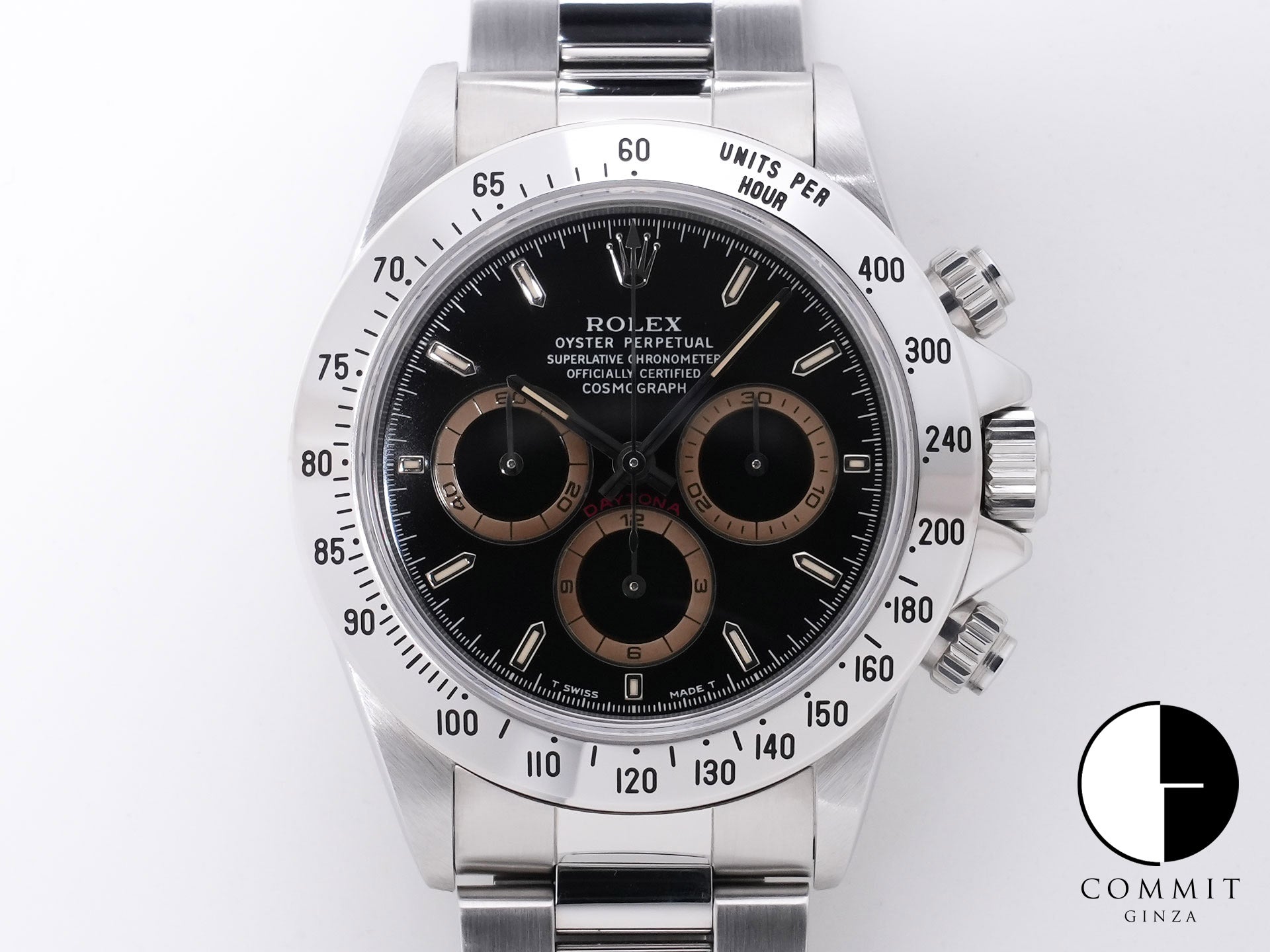Rolex Daytona El Primero Ref. 16520 SS Black Dial, Pre-owned (Good Condition) q7yrttvu