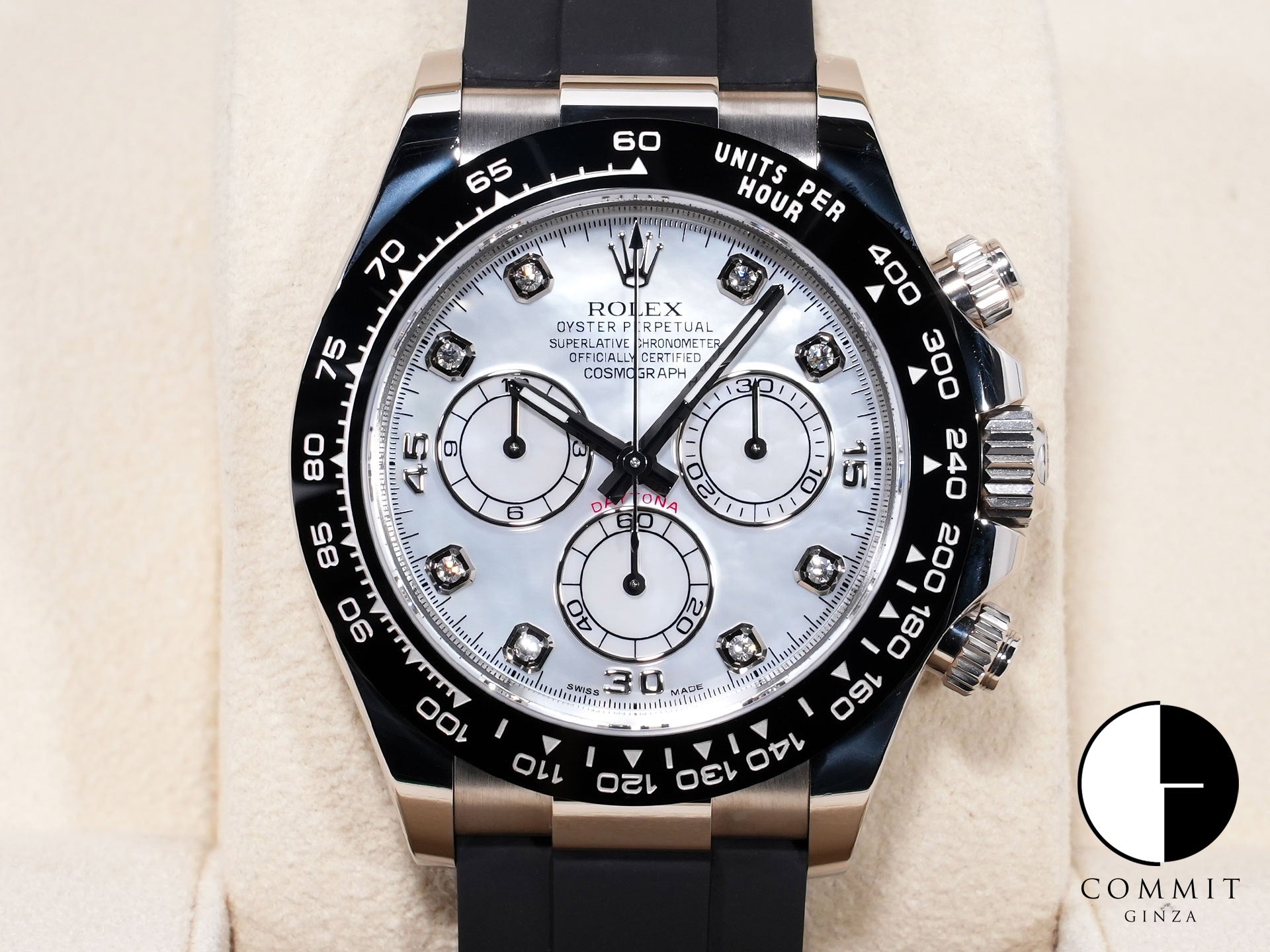 ロレックス デイトナ Ref.116519LNNG 18KWG ホワイトシェル文字盤 中古 xtogrzf7