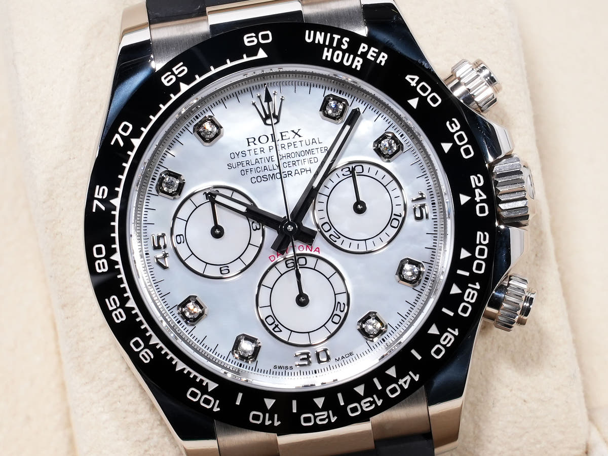 ロレックス デイトナ Ref.116519LNNG 18KWG ホワイトシェル文字盤 中古 xtogrzf7