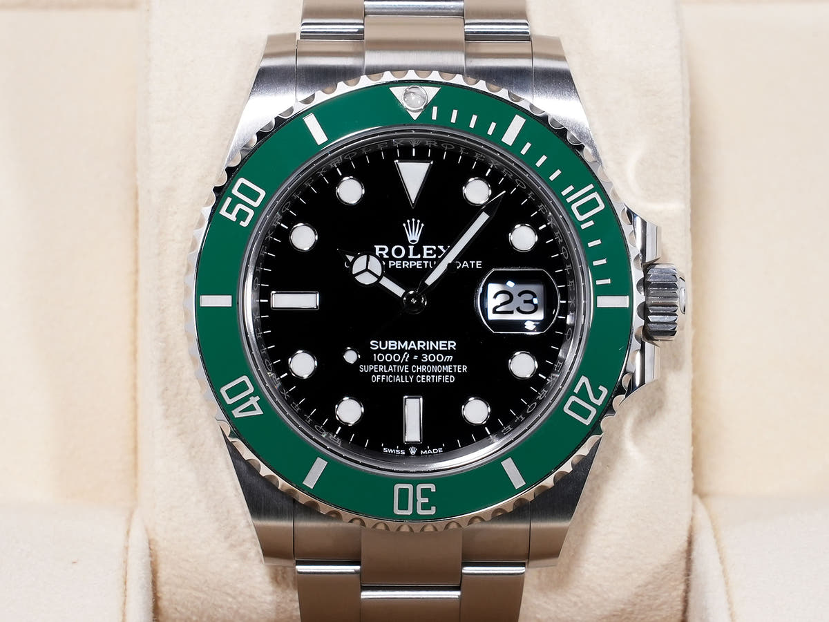Rolex Submariner Date Ref. 126610LV SS Black Dial Pre-owned (reuvqcab)