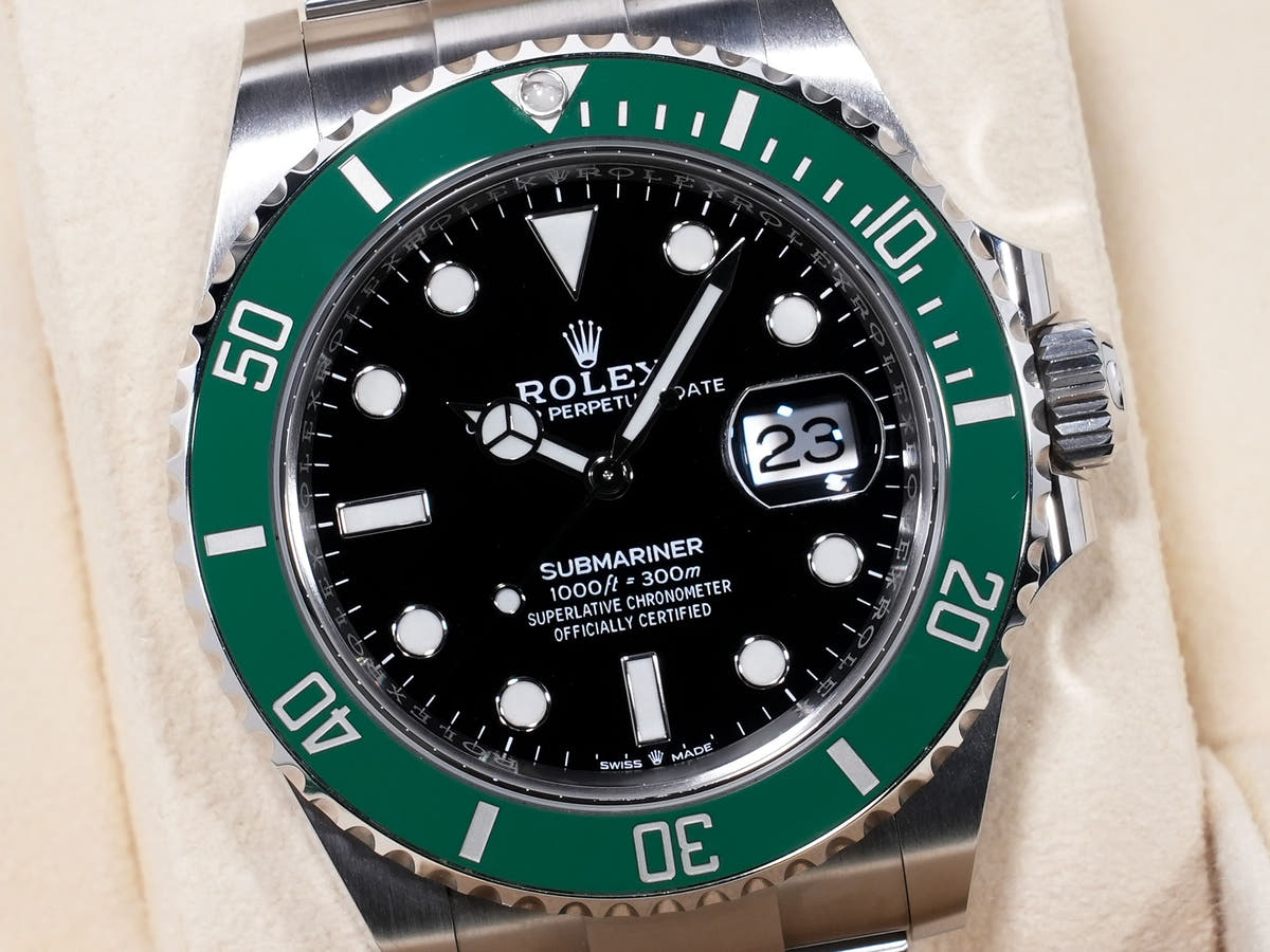 Rolex Submariner Date Ref. 126610LV SS Black Dial Pre-owned (reuvqcab)