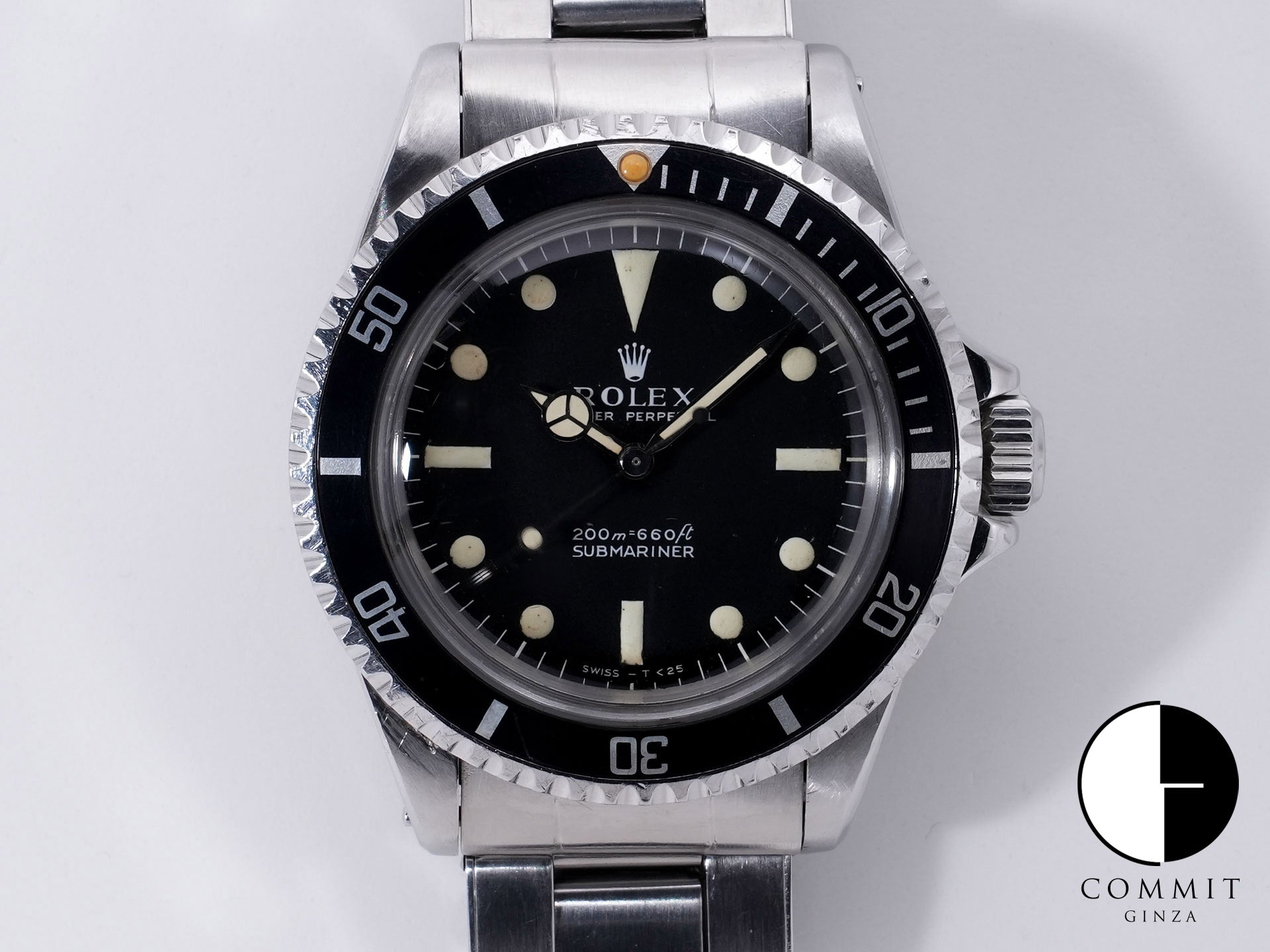 Rolex Submariner Ref. 5513 SS Black Dial, Pre-owned (hrooemxp)