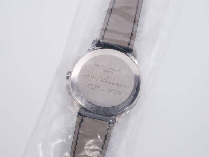 パテックフィリップ クロノグラフ Ref.5975G-001 ホワイトゴールド シルバー文字盤