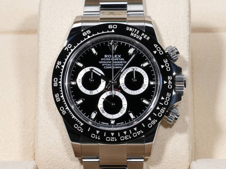 ロレックス デイトナ Ref.116500LN ステンレススチール ブラック文字盤