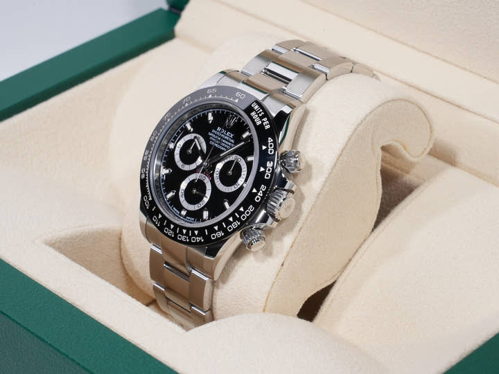 ロレックス デイトナ Ref.116500LN ステンレススチール ブラック文字盤