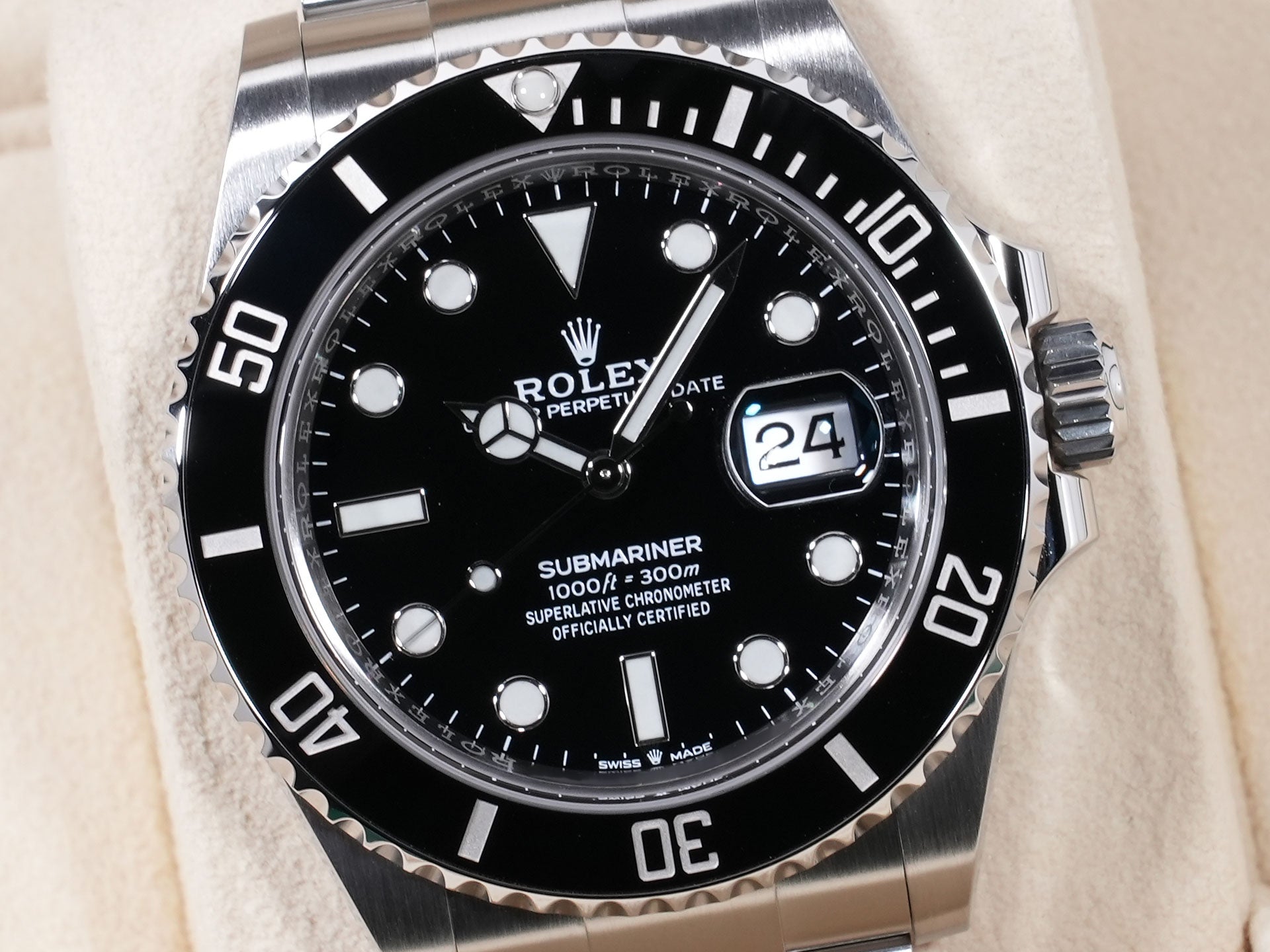 ロレックス サブマリーナー デイト Ref.126610LN SS ブラック文字盤 美品 a28ibtph