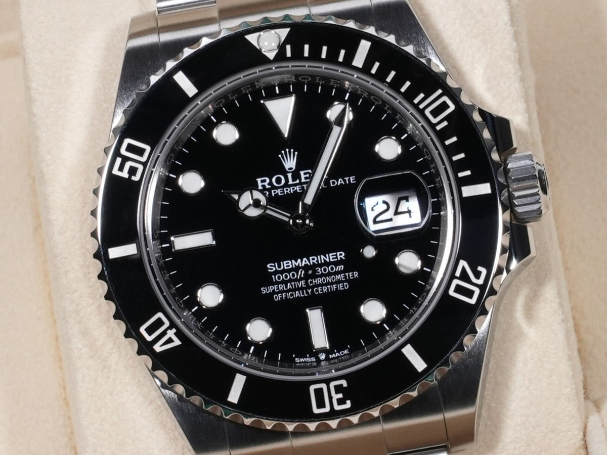 ロレックス サブマリーナー デイト Ref.126610LN SS ブラック文字盤 美品 bmjwq3yq