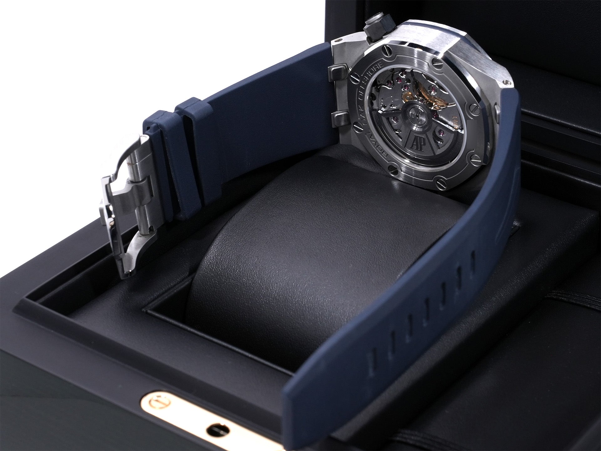 Audemars Piguet Royal Oak Offshore Diver Ref. 15720ST.OO.A027CA.01 SS Blue Dial Pre-owned (Used) gcxt74b8