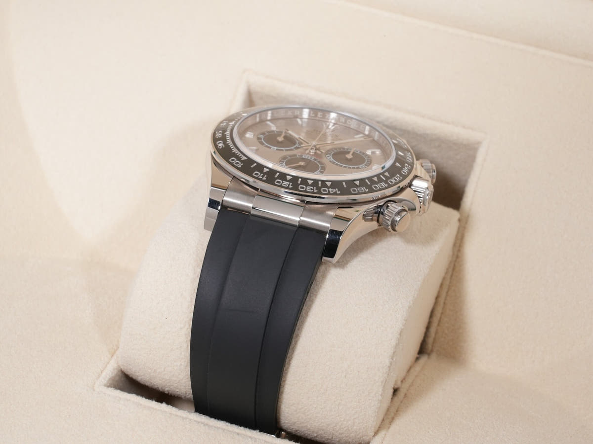 ロレックス デイトナ Ref.126519LN 18KWG スチールxブライトブラック文字盤 美中古 wzbi75xx