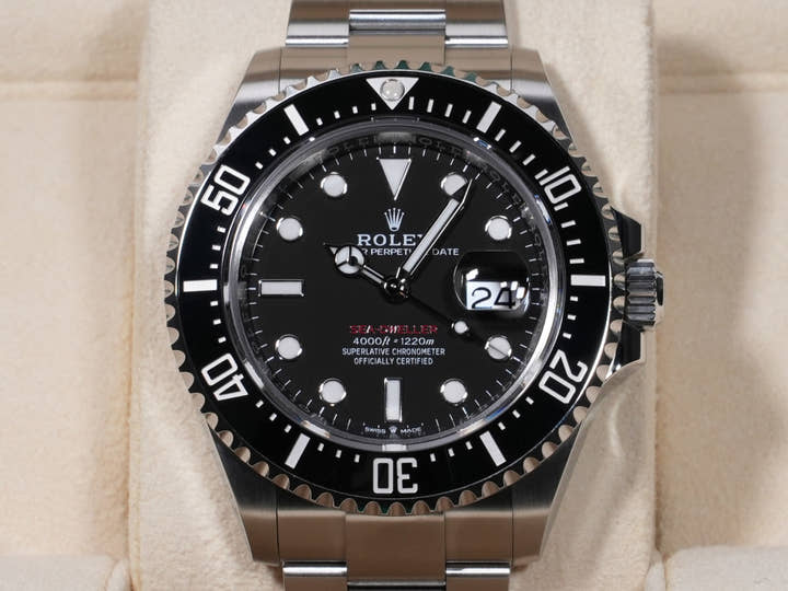 ロレックス シードゥエラー Ref.126600 ステンレススチール ブラック文字盤