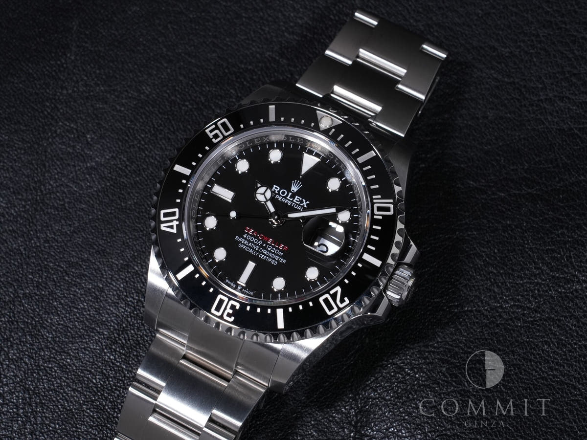 ロレックス シードゥエラー Ref.126600 SS ブラック文字盤 美中古 tdvxuto4