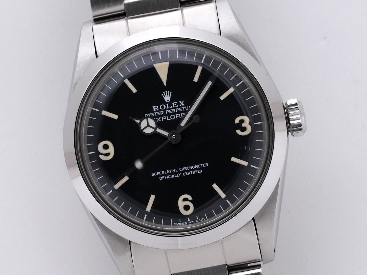 ロレックス エクスプローラーI Ref.1016 SS ブラック文字盤 美中古 rcbk9jtz