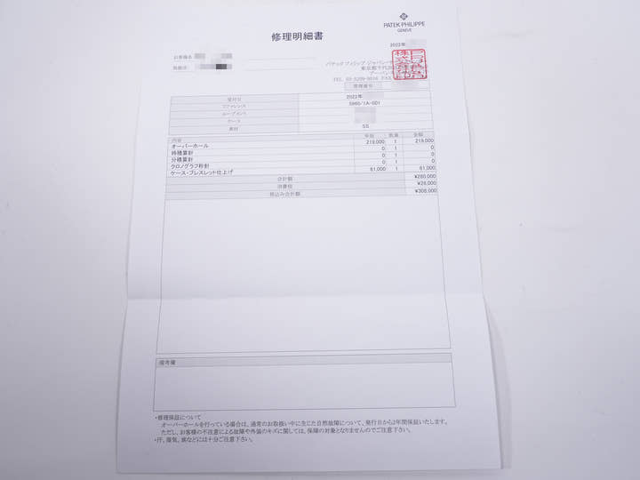 パテックフィリップ アニュアルカレンダー クロノグラフ Ref.5960/1A-001 ステンレススチール シルバー文字盤