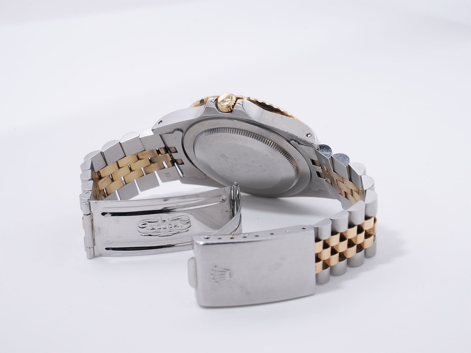 ロレックス GMTマスター Ref.16753 SS/YG ブラウン文字盤 ジュビリーブレスレット 中古 u9qb6ztg