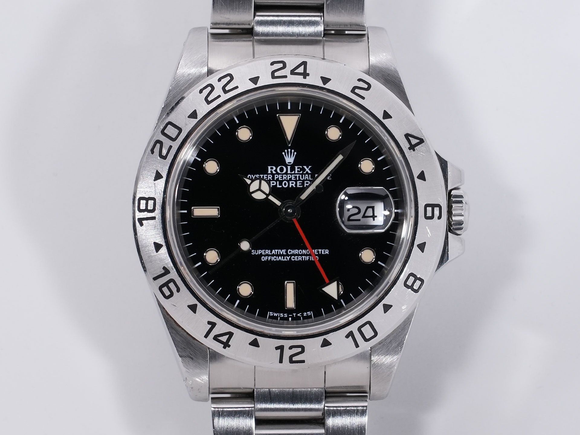 ロレックス エクスプローラーII Ref.16570 SS ブラック文字盤 中古 tvjo7ttc