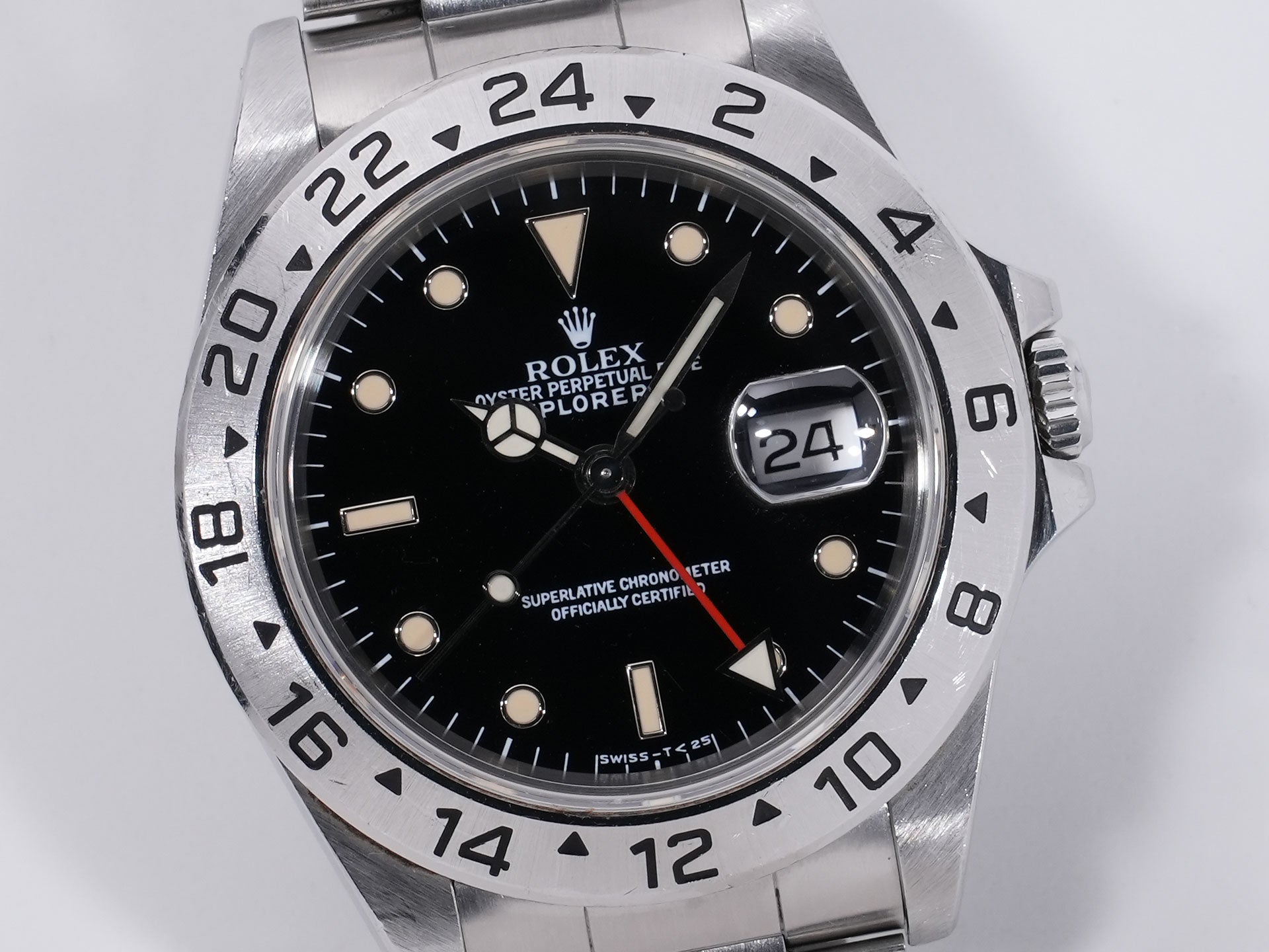 ロレックス エクスプローラーII Ref.16570 SS ブラック文字盤 中古 tvjo7ttc
