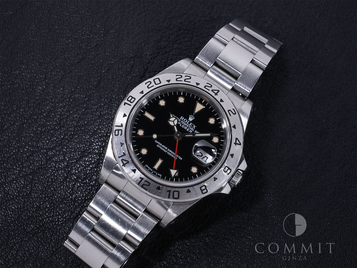 ロレックス エクスプローラーII Ref.16570 SS ブラック文字盤 中古 tvjo7ttc