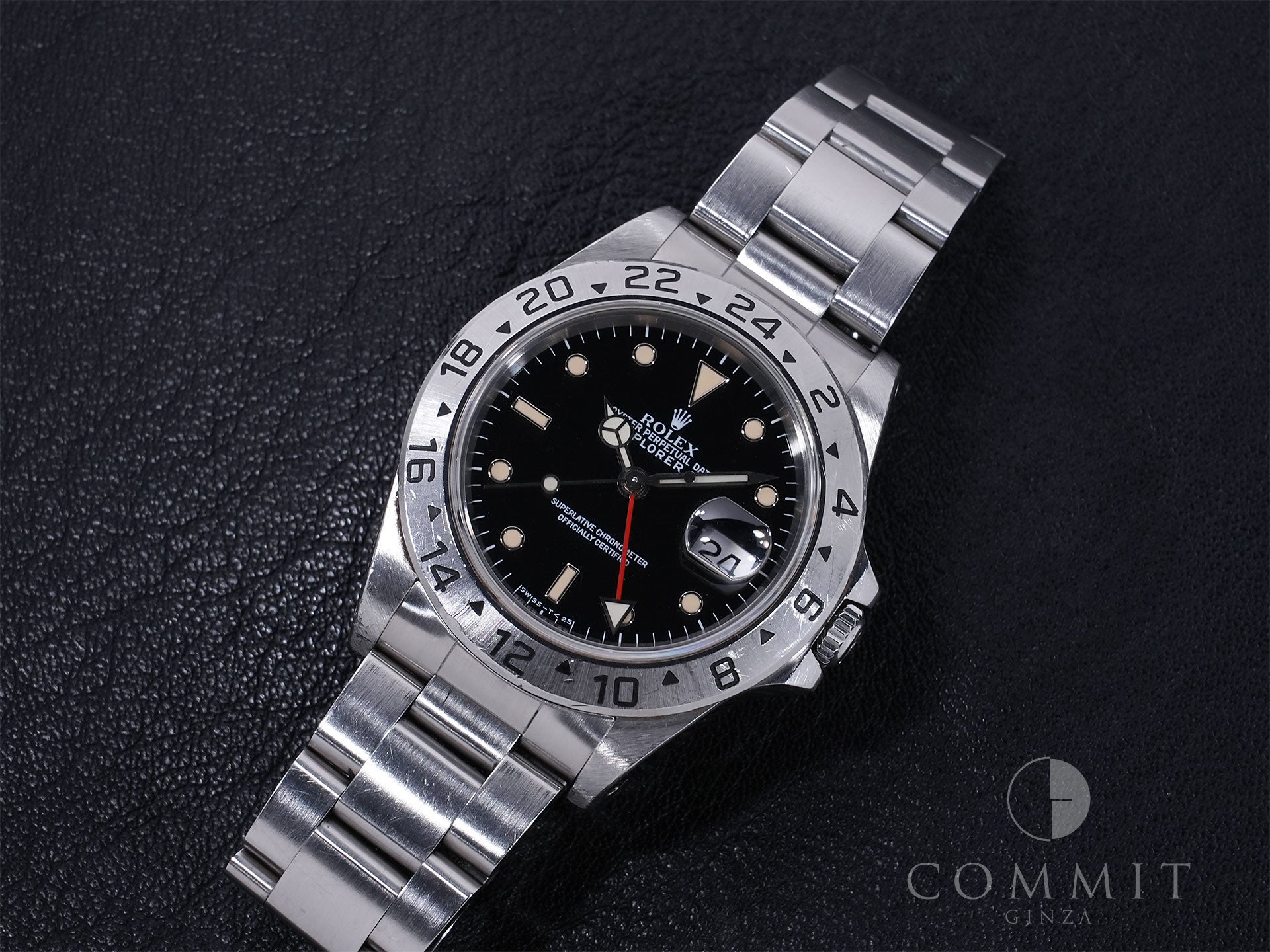 ロレックス エクスプローラーII Ref.16570 SS ブラック文字盤 中古 tvjo7ttc