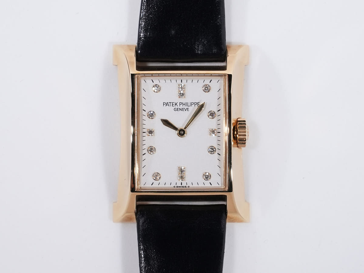パテックフィリップ パゴダ Ref.4900J 18KYG シルバー文字盤 美品 xb4u6rfd
