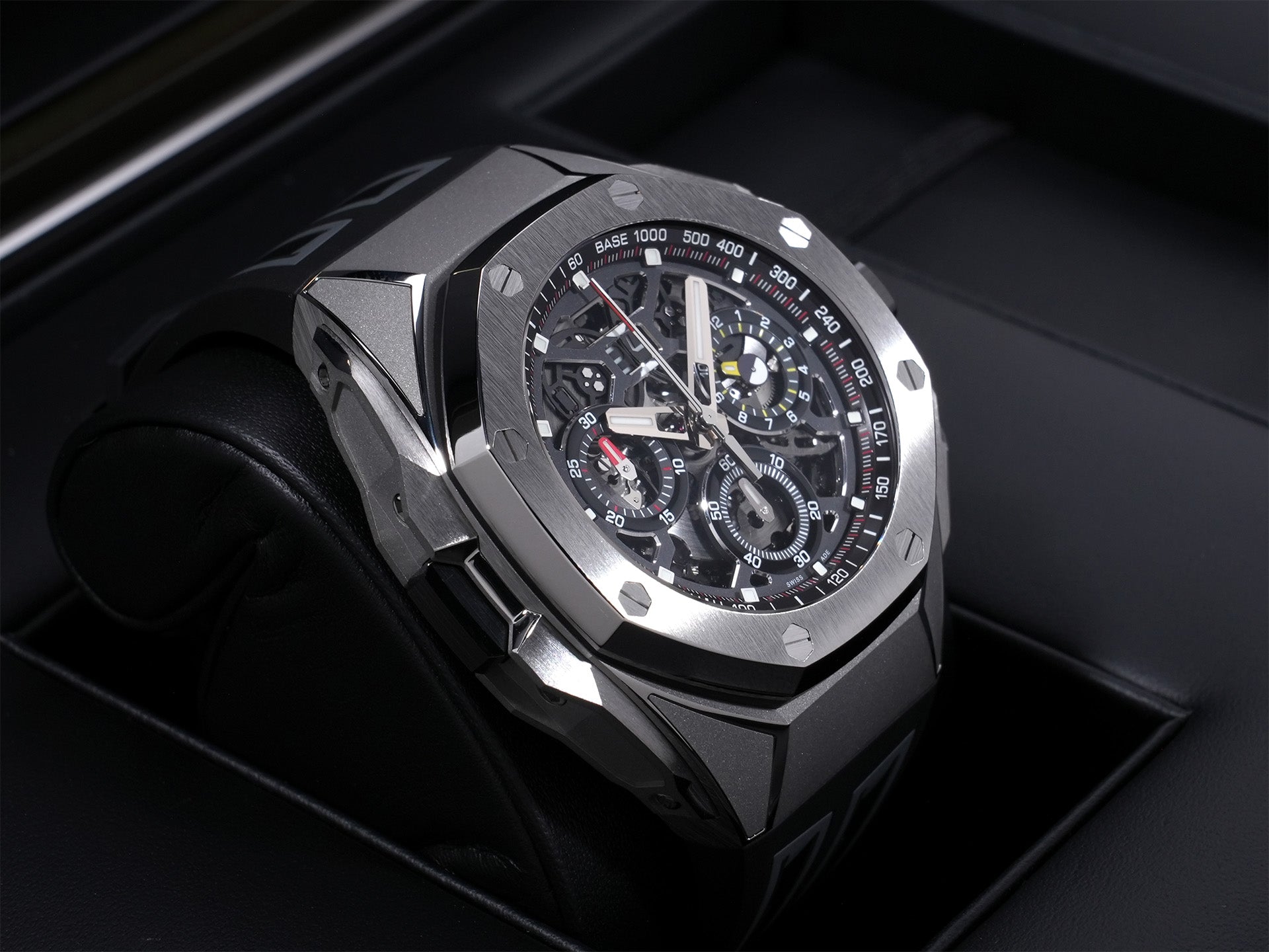 オーデマピゲ ロイヤル オーク コンセプト スプリットセコンド クロノグラフ GMT ラージデイト Ref.26650TI.OO.D013CA.01 TI オープンワーク文字盤 未使用 fnbz9tdm