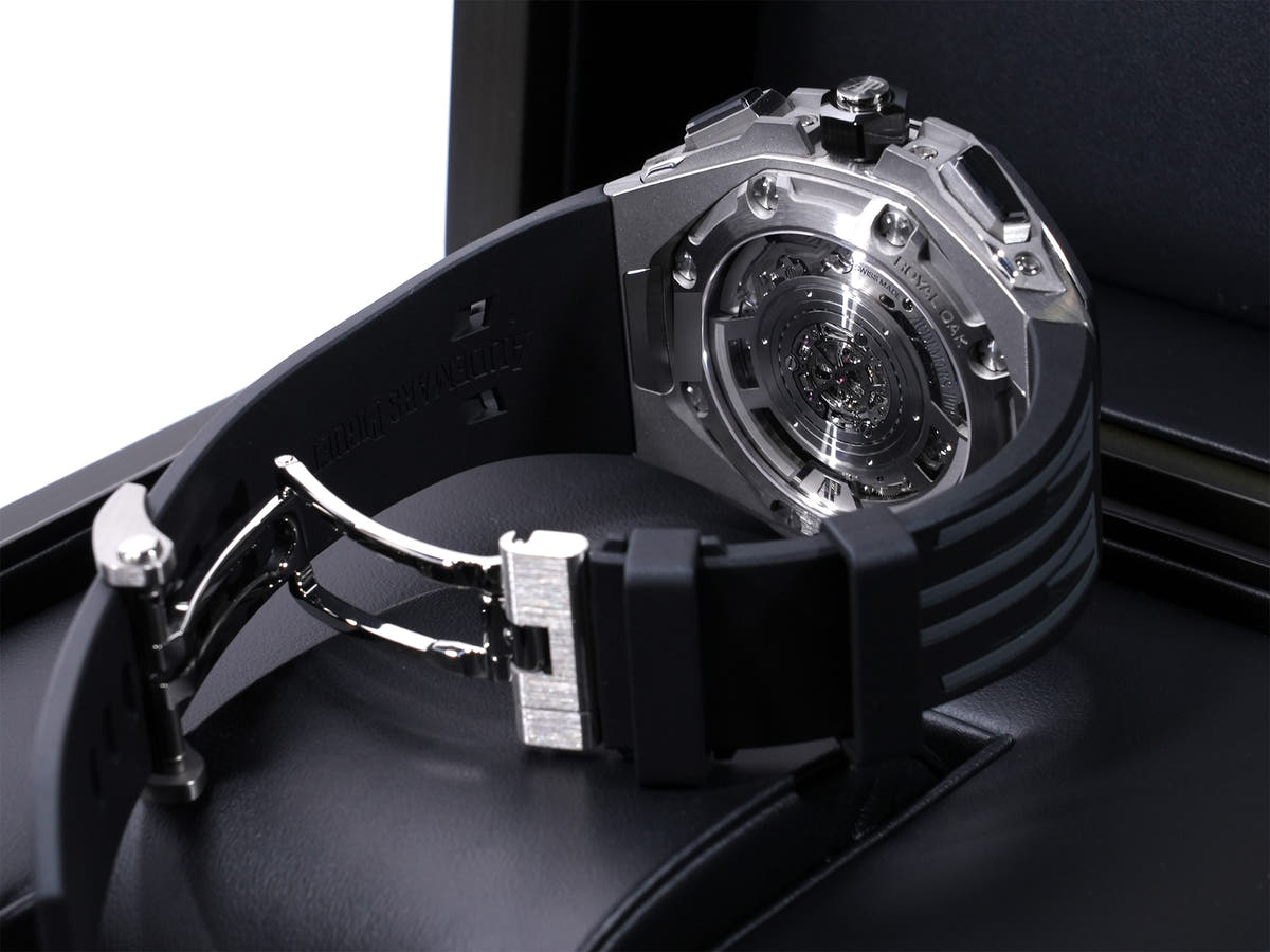 オーデマピゲ ロイヤル オーク コンセプト スプリットセコンド クロノグラフ GMT ラージデイト Ref.26650TI.OO.D013CA.01 TI オープンワーク文字盤 未使用 fnbz9tdm