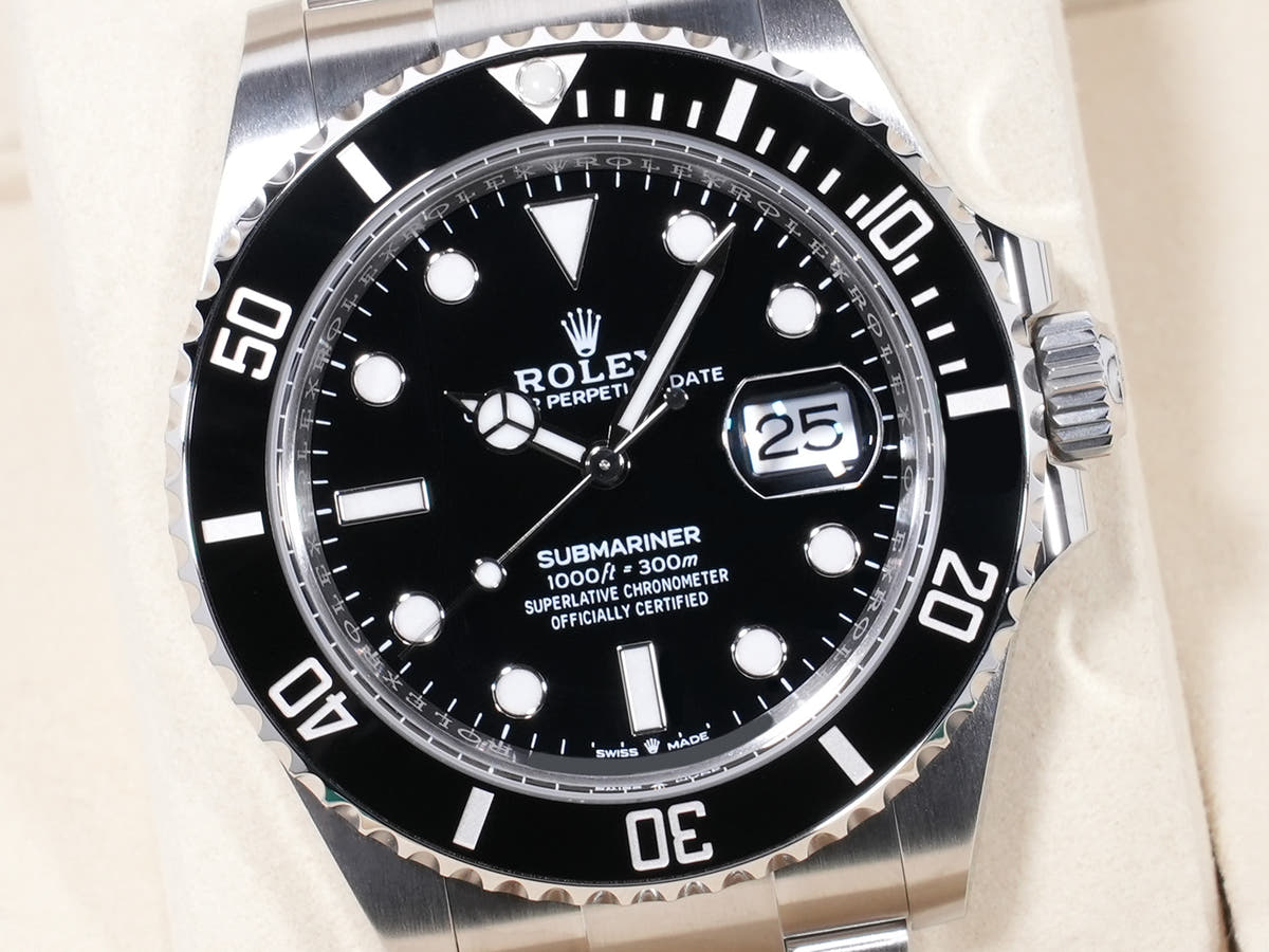 ロレックス サブマリーナー デイト Ref.126610LN SS ブラック文字盤 未使用 awkb36jz