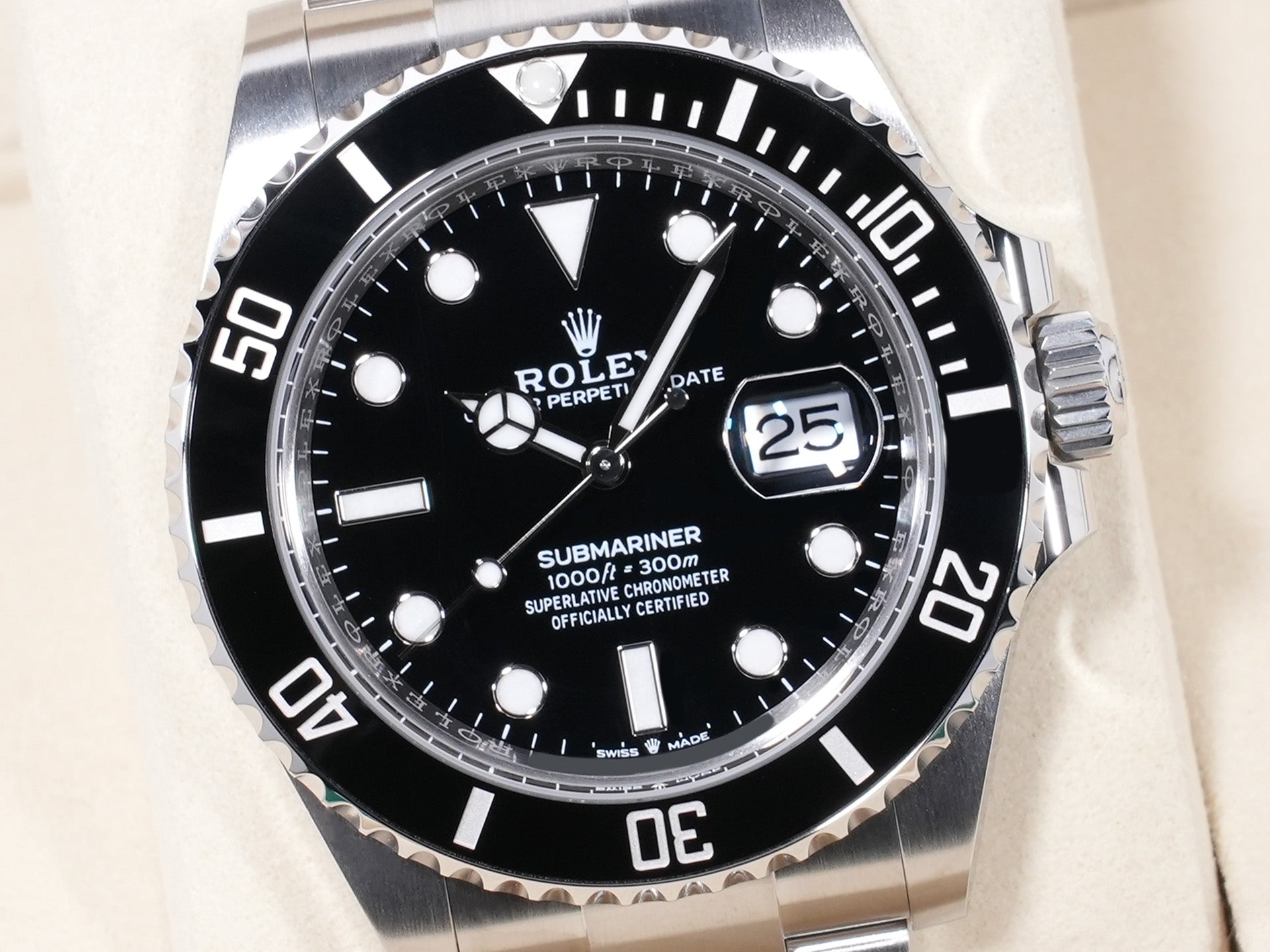 ロレックス サブマリーナー デイト Ref.126610LN SS ブラック文字盤 未使用 awkb36jz