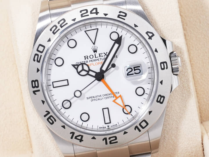 Rolex Explorer II Ref. 226570 Stainless Steel White Dial