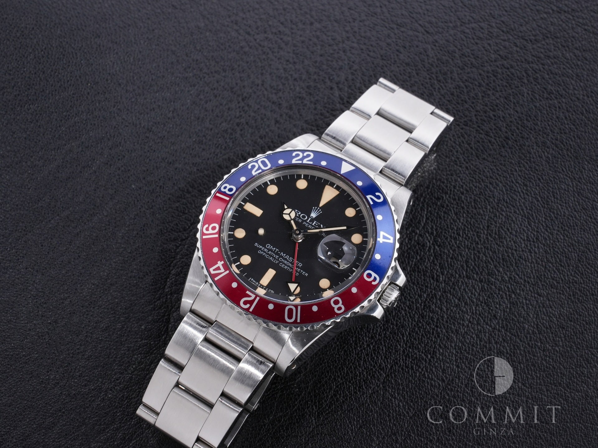Rolex GMT-Master Ref. 1675 SS Black Dial, Pre-owned  (4zhz2dqe appears to be an internal reference number and is not translated)