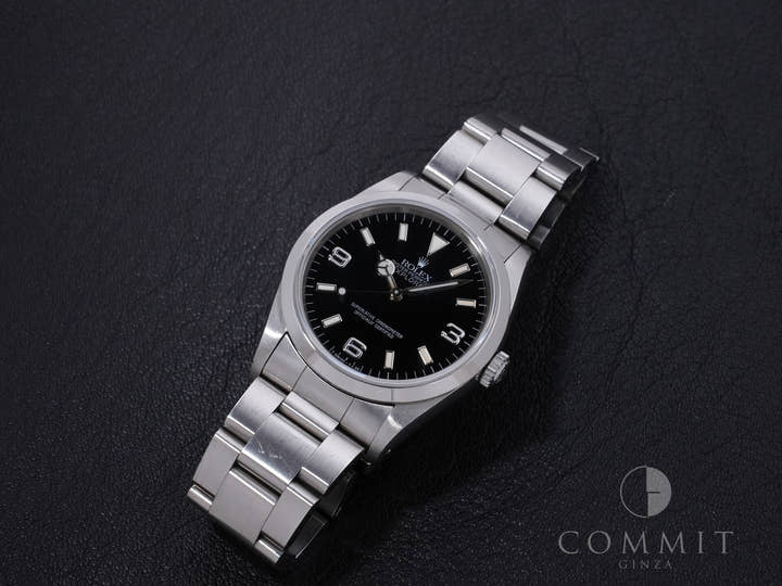 Rolex Explorer I Ref. 14270 Stainless Steel Black Dial