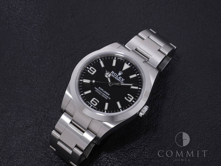 Rolex Explorer I Ref. 214270 Stainless Steel Black Dial