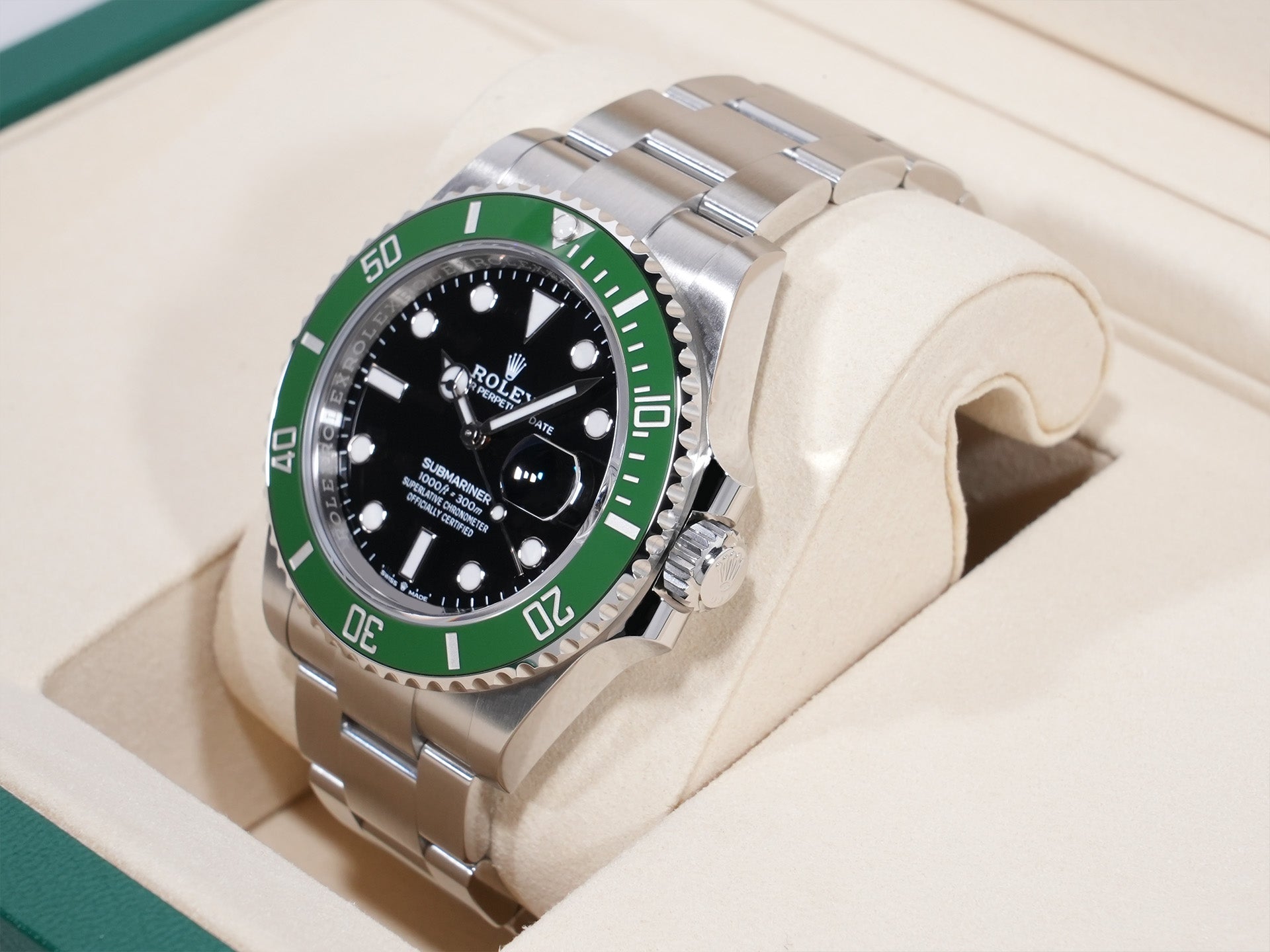 ロレックス サブマリーナー デイト Ref.126610LV SS ブラック文字盤 未使用 h98ymknd