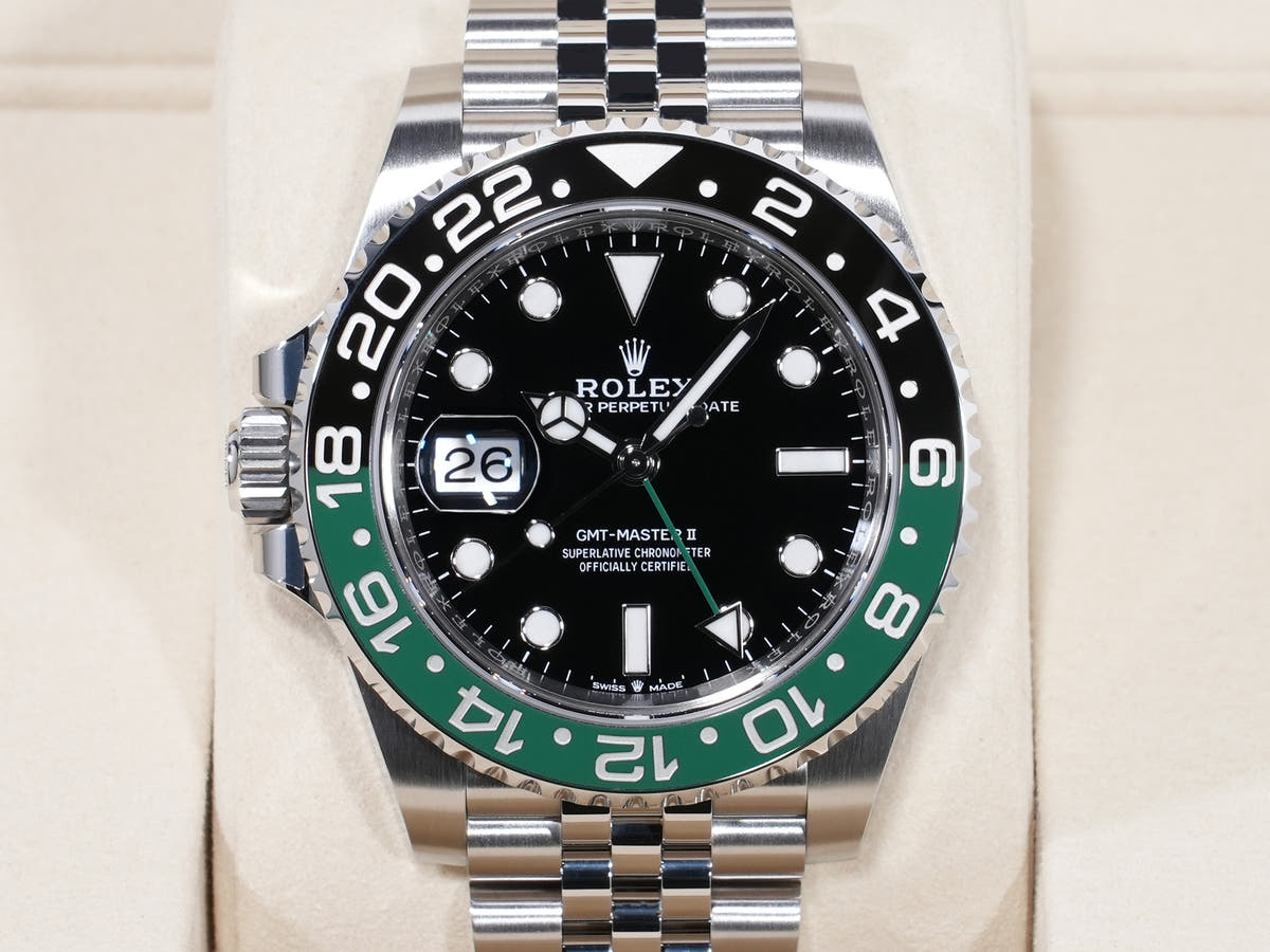 Rolex GMT-Master II Ref. 126720VTNR, stainless steel, black dial, Jubilee bracelet, unused.  (gawz76q7 appears to be an internal reference number and not part of the product description)