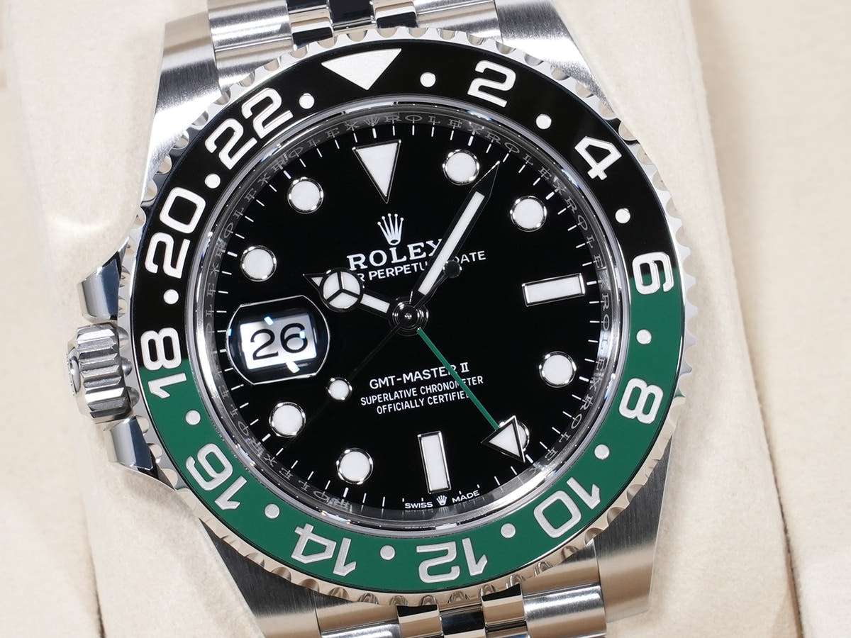 Rolex GMT-Master II Ref. 126720VTNR, stainless steel, black dial, Jubilee bracelet, unused.  (gawz76q7 appears to be an internal reference number and not part of the product description)