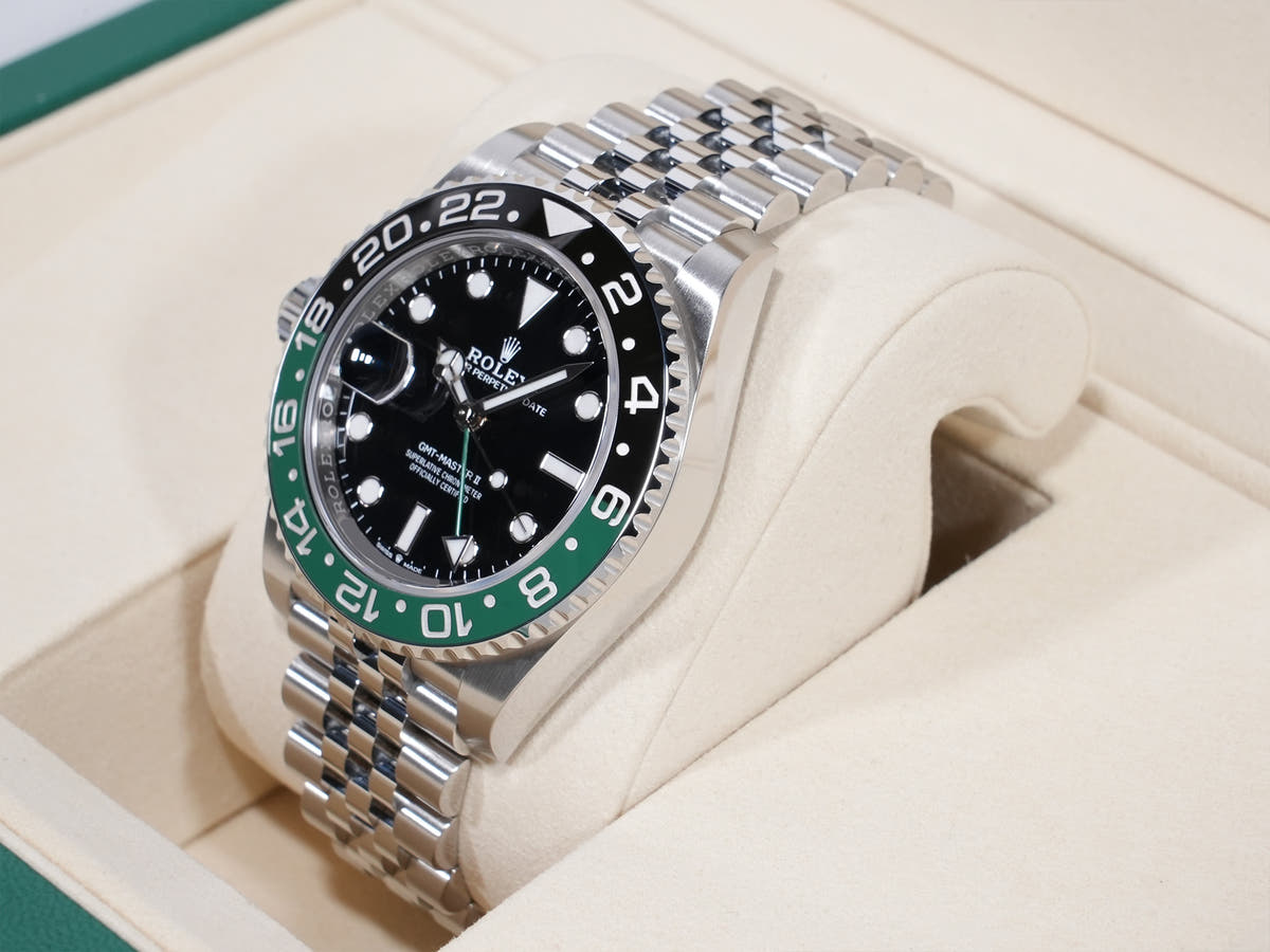 Rolex GMT-Master II Ref. 126720VTNR, stainless steel, black dial, Jubilee bracelet, unused.  (gawz76q7 appears to be an internal reference number and not part of the product description)