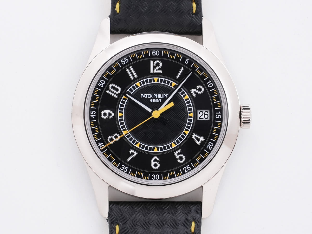 パテックフィリップ カラトラバ Ref.6007G-001 18KWG エボニーブラック文字盤 中古 kf5zupqo