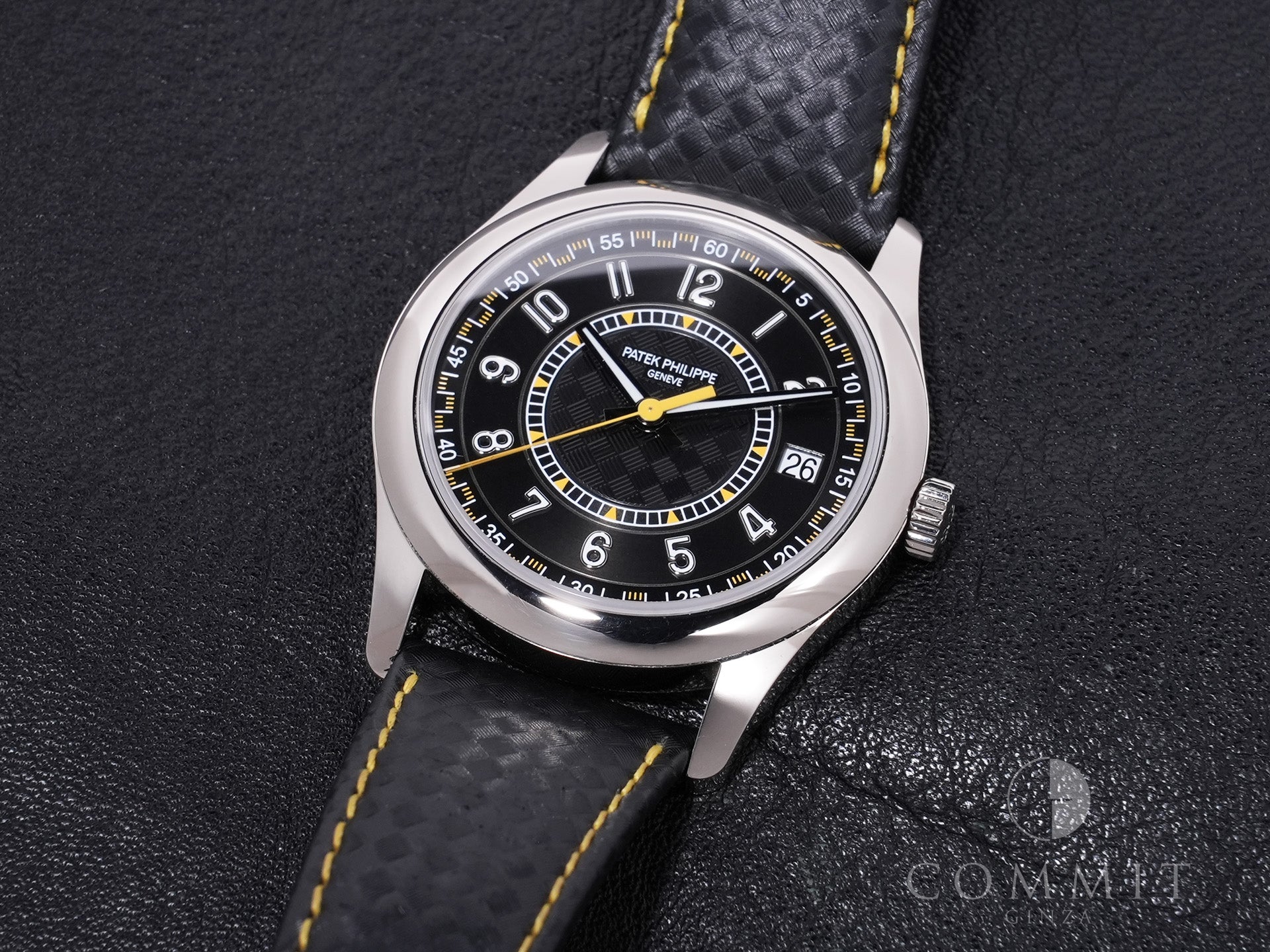 パテックフィリップ カラトラバ Ref.6007G-001 18KWG エボニーブラック文字盤 中古 kf5zupqo