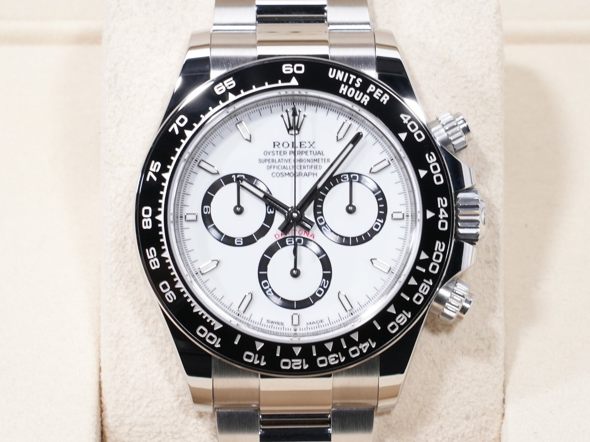 Rolex Daytona Ref. 126500LN SS White Dial, Unused  nsgxcf65