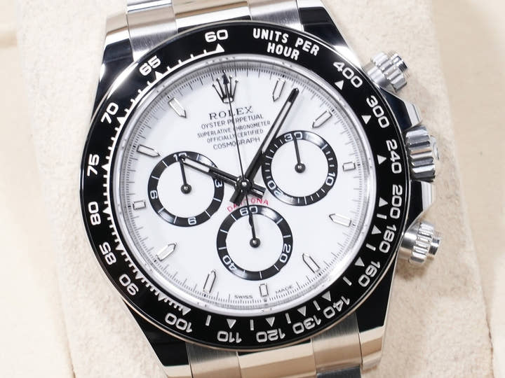 ロレックス デイトナ Ref.126500LN ステンレススチール ホワイト文字盤