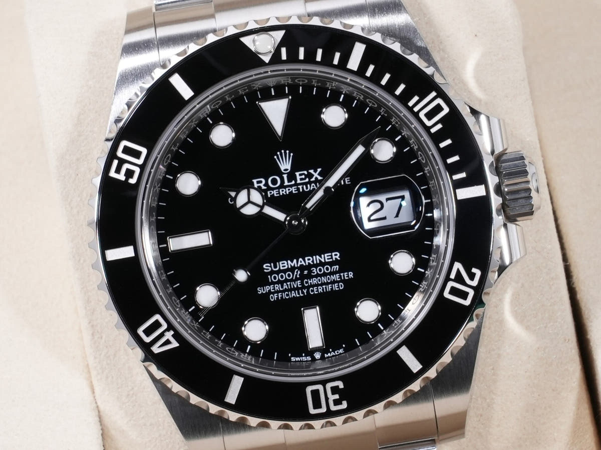 ロレックス サブマリーナー デイト Ref.126610LN SS ブラック文字盤 未使用 bvzpytmk