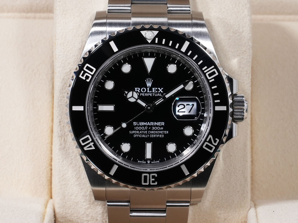 ロレックス サブマリーナー デイト Ref.126610LN SS ブラック文字盤 美中古 fjz3q4on
