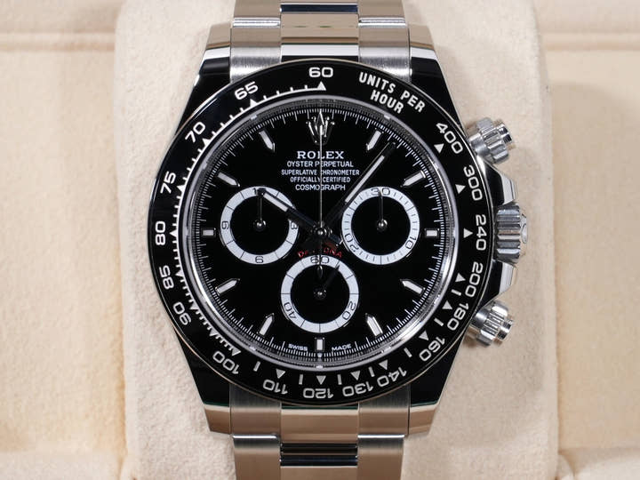 ロレックス デイトナ Ref.126500LN ステンレススチール ブラック文字盤