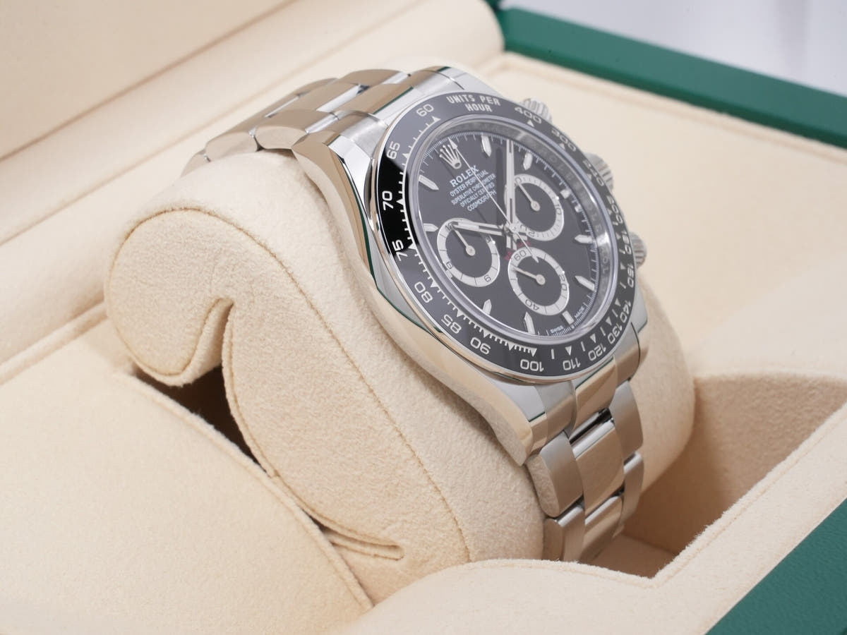 ロレックス デイトナ Ref.126500LN SS ブラック文字盤 未使用 z47q44cf